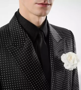Μπουφάν Duchesse Polka Dot Jacquard