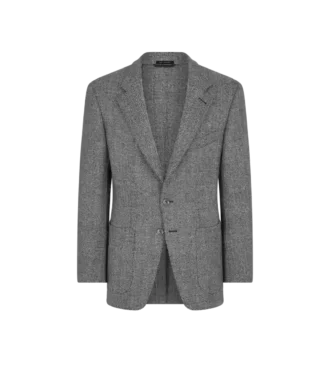Μπουφάν Sharkskin Herringbone Double Splittable