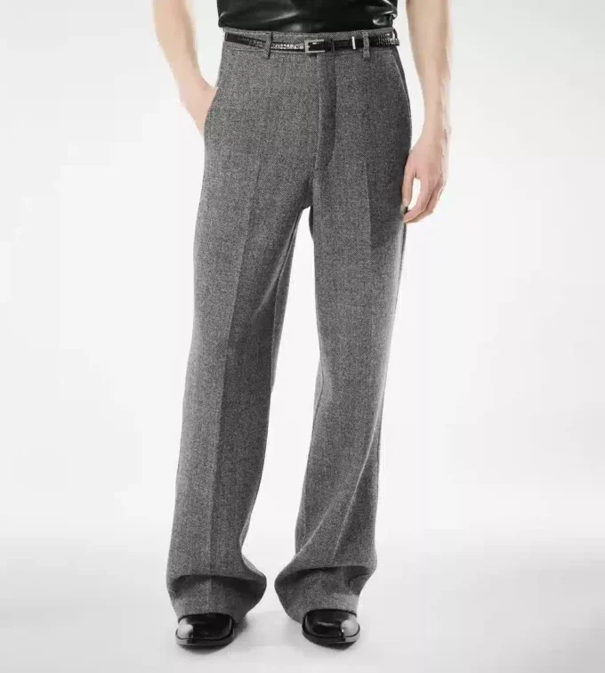 Παντελόνι Sharkskin Herringbone Double Splittable