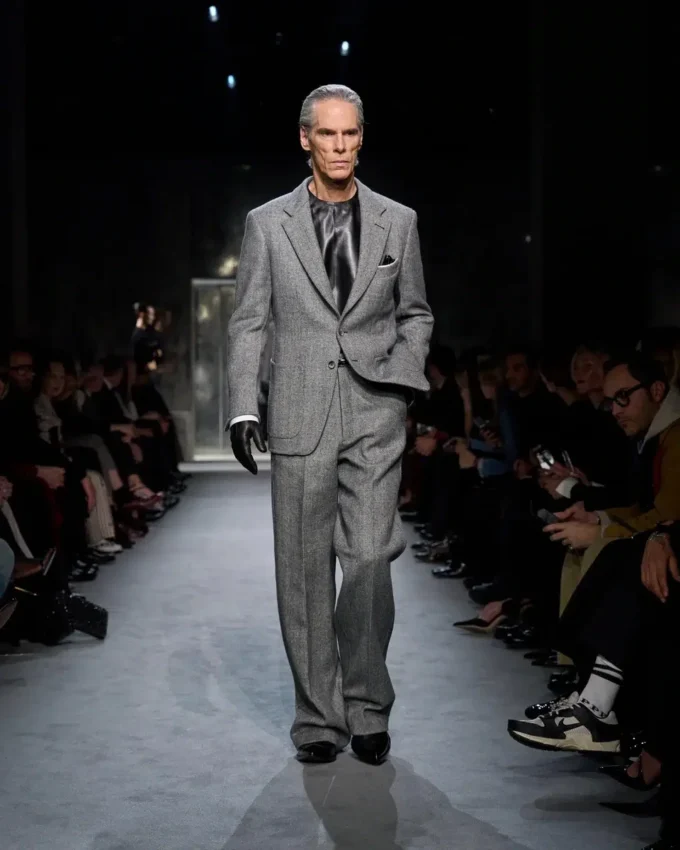 Μπουφάν Sharkskin Herringbone Double Splittable