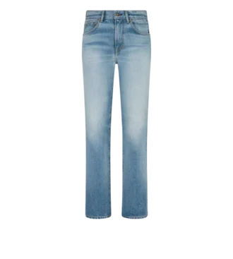 Παντελόνι Straight Fit από Stone Washed Denim