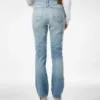 Παντελόνι Straight Fit από Stone Washed Denim