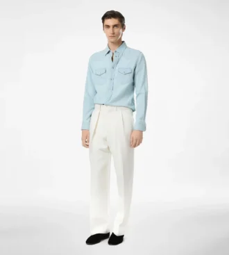 Πουκάμισο Denim Chambray Western