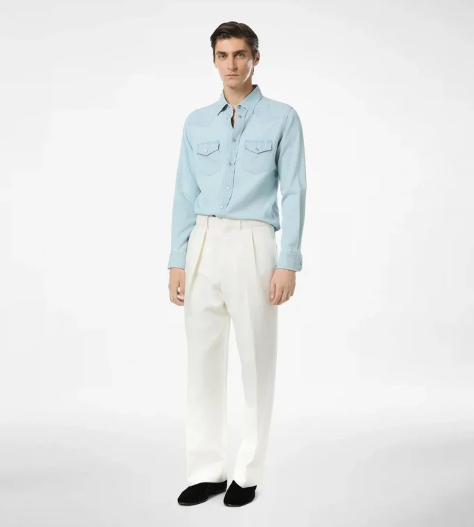 Πουκάμισο Denim Chambray Western