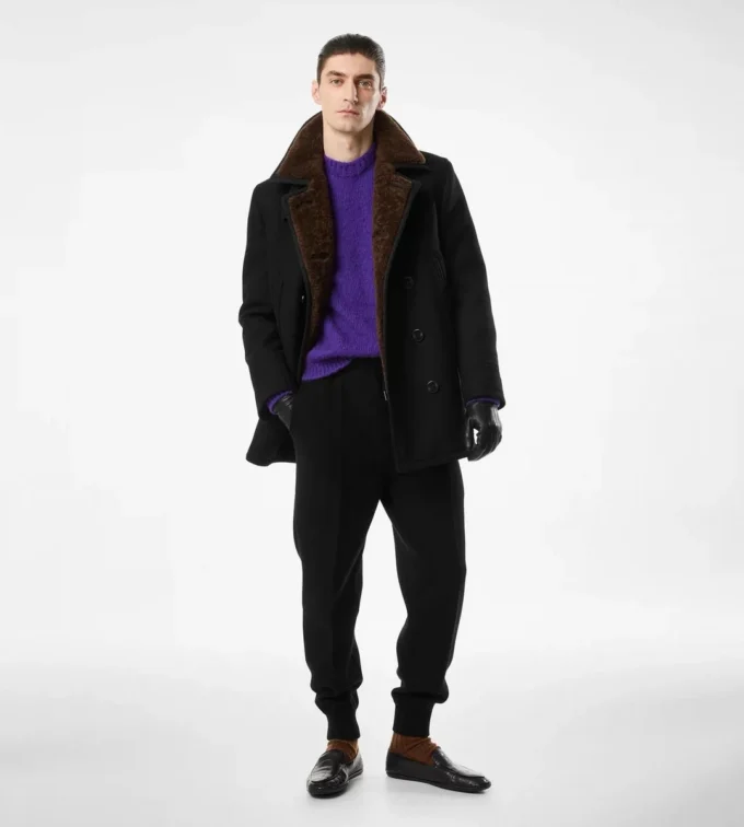 Πουλόβερ Melton Wool Shearling