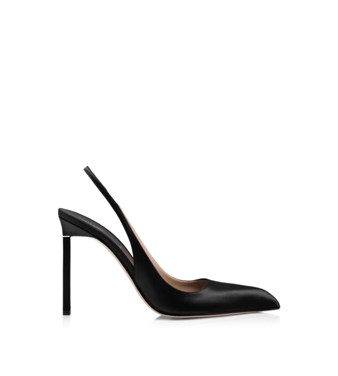 Σατέν T Slingback