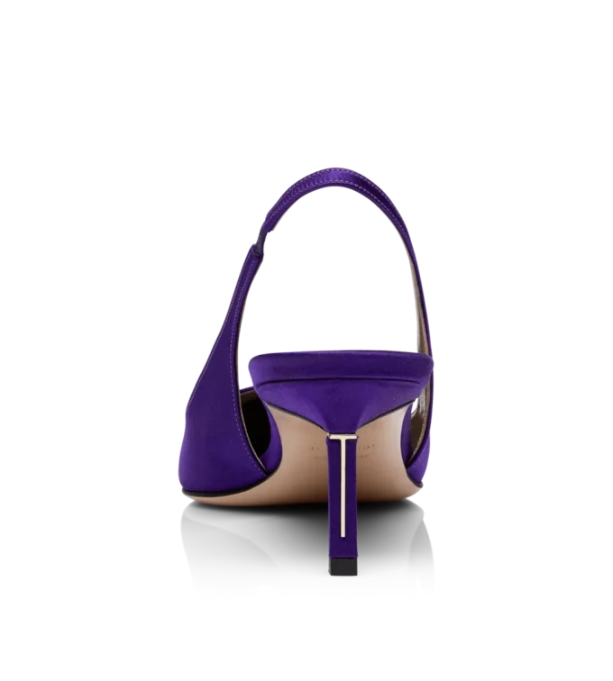 Σατέν T Slingback