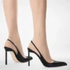 Σατέν T Slingback