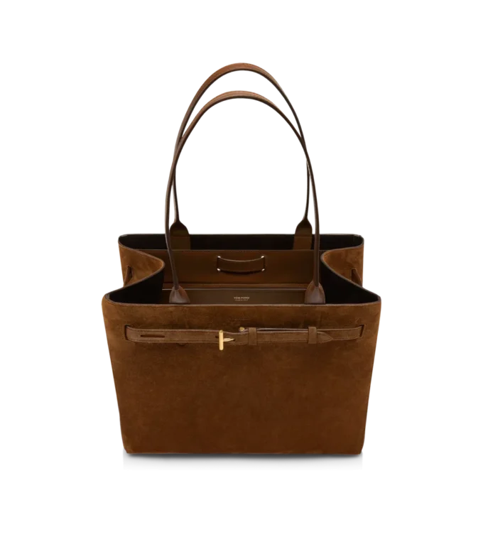 Σουέτ δερμάτινη τσάντα Audrey Medium Tote