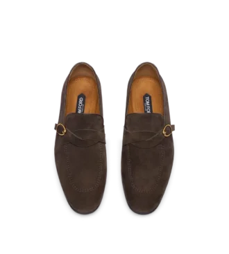 Σουέτ Gigi Twisted Band Buckle Loafer