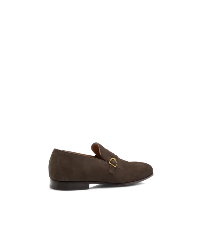 Σουέτ Gigi Twisted Band Buckle Loafer