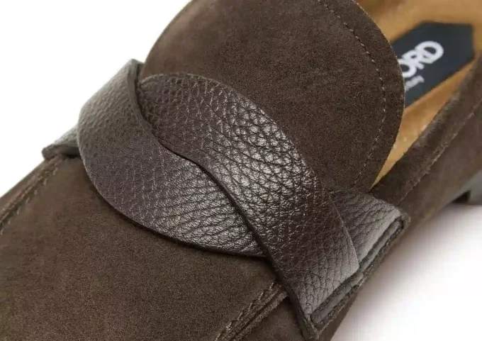 Σουέτ Sean Twisted Band Loafer