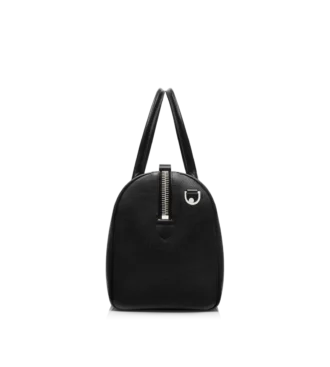 Τσάντα Duffle με φαρδύ άνοιγμα από δέρμα Grain