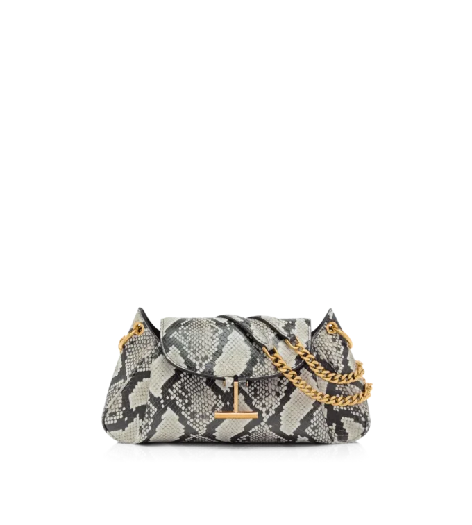 Τσάντα ώμου Tara Chain με τυπωμένο μοτίβο Python