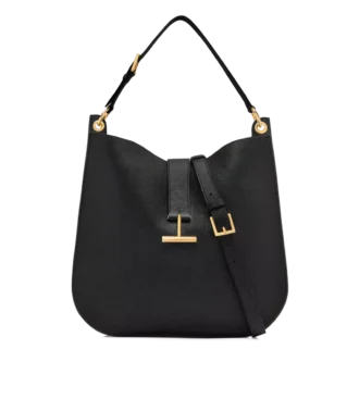 Τσάντα Tara Large Crossbody από δέρμα με κόκκους