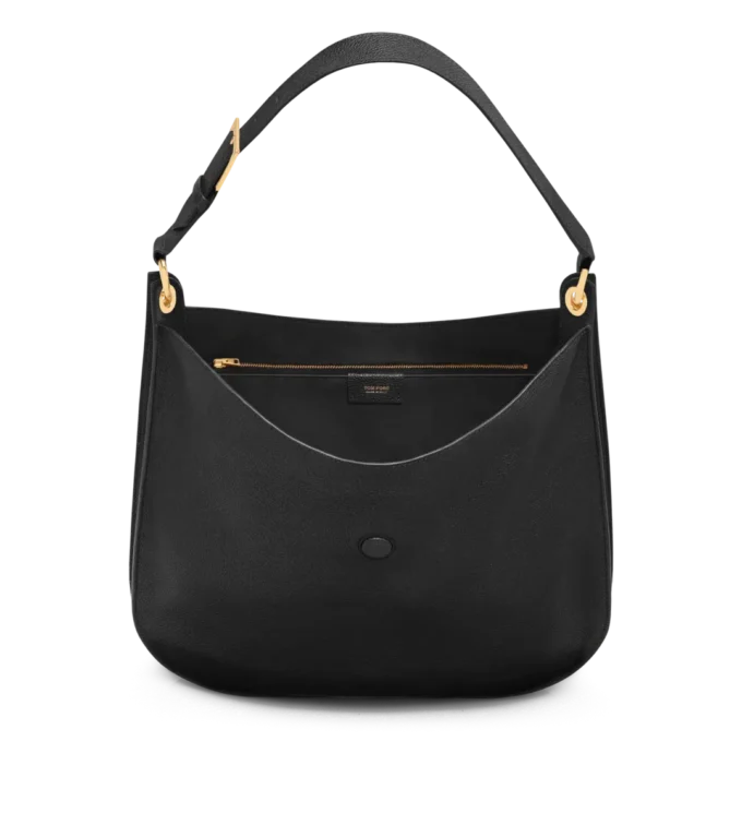 Τσάντα Tara Large Crossbody από δέρμα με κόκκους