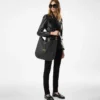 Τσάντα Tara Large Crossbody από δέρμα με κόκκους