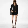 Τσάντα Tara Mini Crossbody από δέρμα με εφέ Palmellato