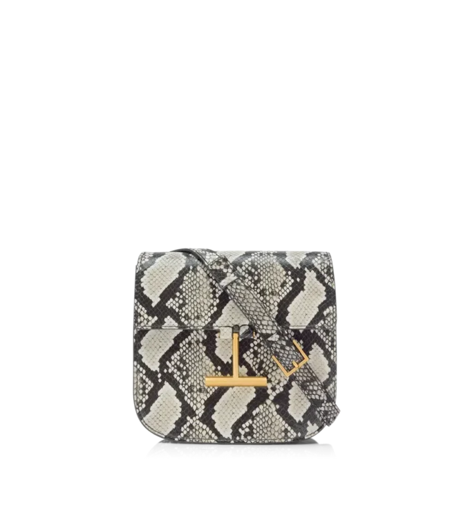 Τσάντα Tara Mini Crossbody με τύπωμα Python
