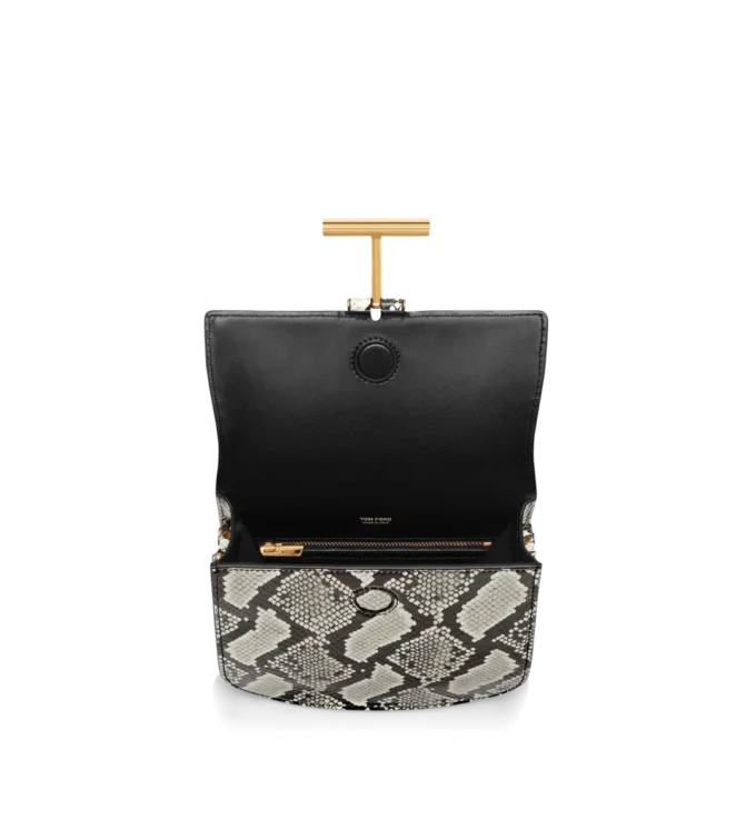 Τσάντα Tara Mini Crossbody με τύπωμα Python