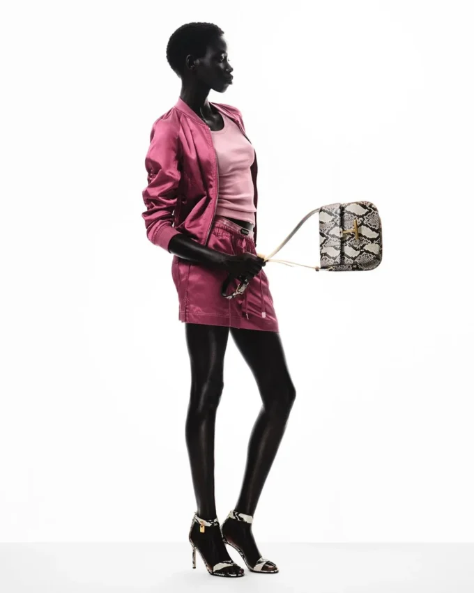Τσάντα Tara Mini Crossbody με τύπωμα Python