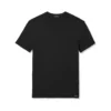 Βαμβακερό T-shirt με V λαιμόκοψη